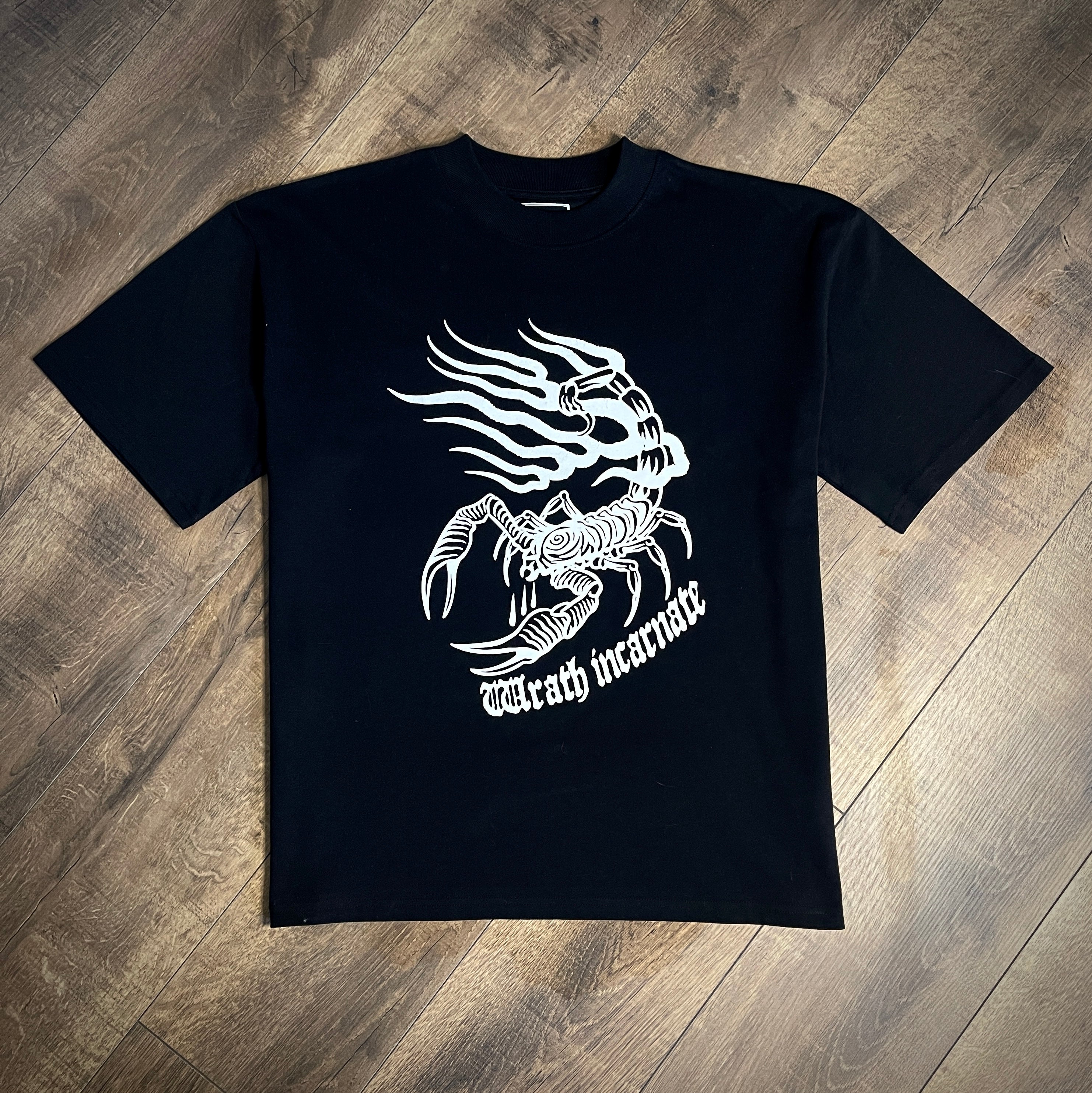 Collection MORS ARCANA - T-shirt oversize "Scorpio" - Noir